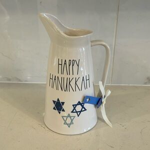 Rae Dunn Artisan Hanukkah Pitcher!!!
